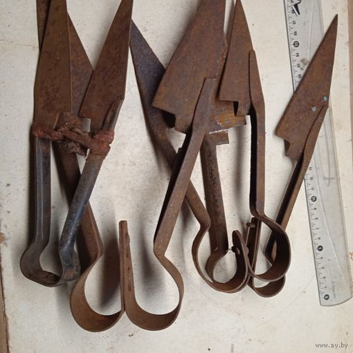 Ножницы для стрижки овец. Германия, РИ, СССР. Клеймо