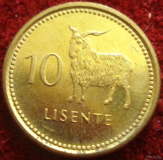 8101: 10 лисенте 1998 Лесото