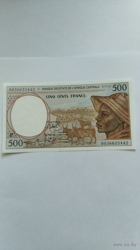 Центральная Африка 500 франков