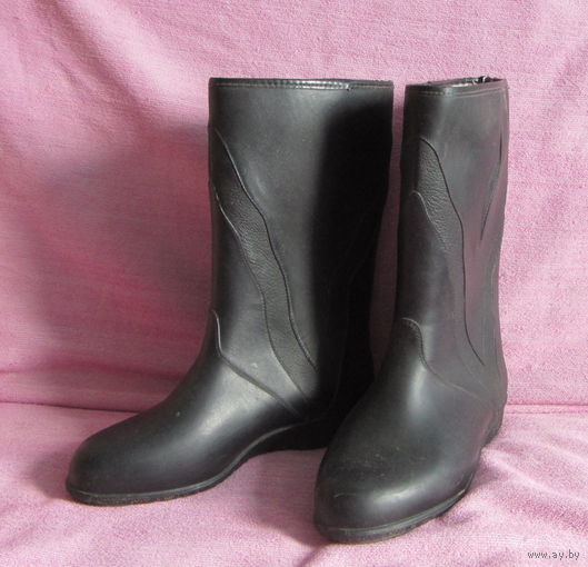 Сапоги резиновые утеплённые  40 р