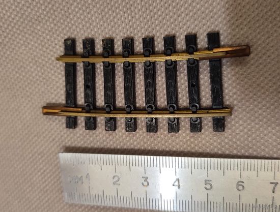 Рельс радиусный R=415mm Fleischmann #1701 1/3, НО 1:87