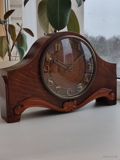 Часы механические каминные ВЕСНА с боем