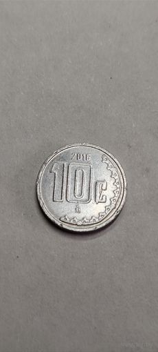 Мексика 10 цент 2016