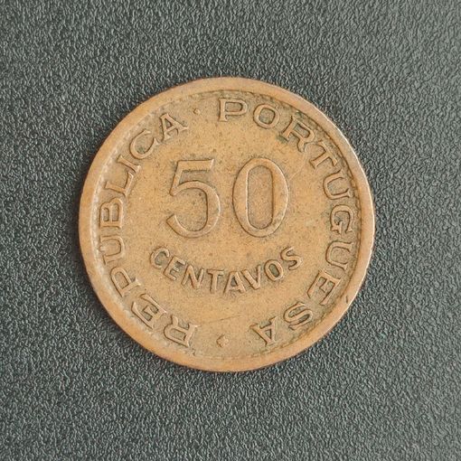 Мозамбик 50 центов 1957 г.