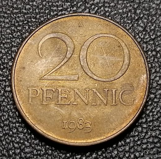20 пфеннигов 1983