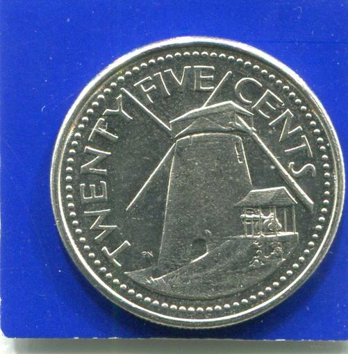 Барбадос 25 центов 1994