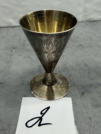 Серебрянная рюмка времён СССР. 916 пробы (2). Распродажа коллекции!!!