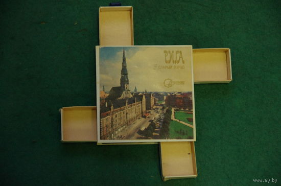 Спичечница  из СССР  " Рига "