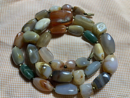 Бусы Уральские самоцветы