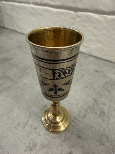 Серебрянная рюмка времён СССР. 875 проба.(3) Распродажа коллекции!!!