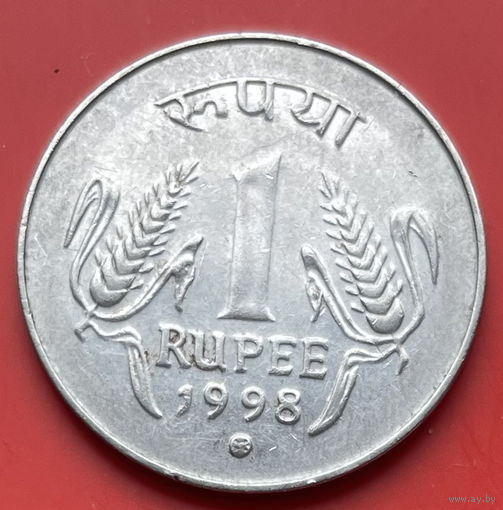 46-09 Индия 1 рупия 1998 г.