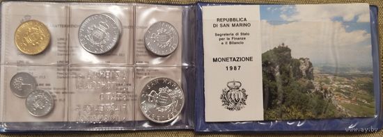 Сан Марино набор 1987