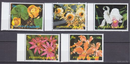 1972 Фужейра 1332-1336 Цветы 4,00 евро