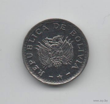 2 сентаво 1987 Боливия