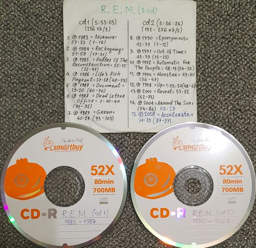 CD MP3 R.E.M. - 2 CD