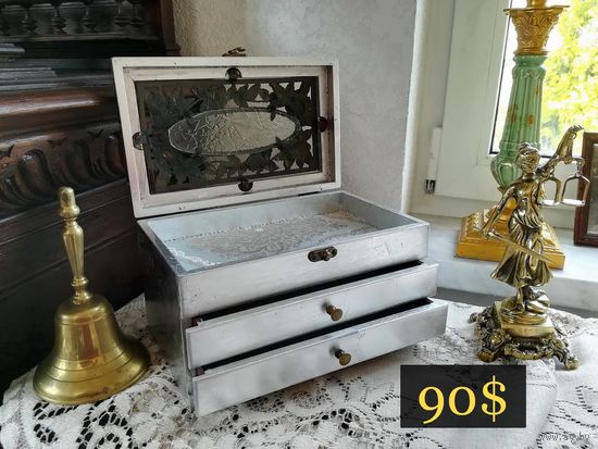 Шкатулка для Украшений, Винтаж, Европа.