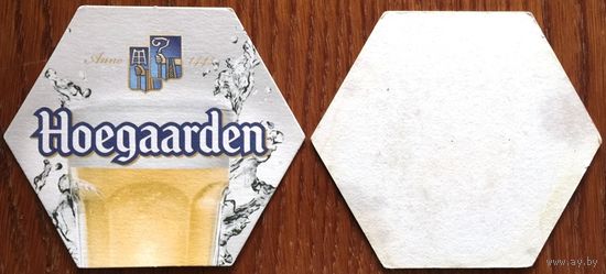 Подставка под пиво Hoegaarden No 6