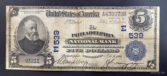 5 долларов США 1902
