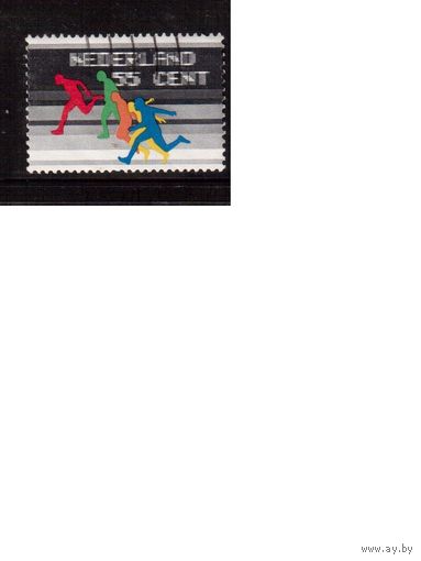 Нидерланды-1976(Мих.1078) , гаш.,  Спорт ,