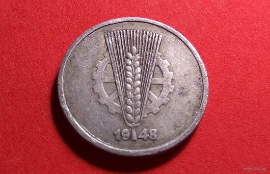 10 пфеннигов 1948 А. Германия. ГДР.