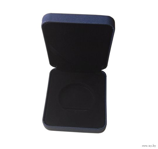 Футляр для монеты с капсулой 45.00 mm (20 руб. Ag) синий