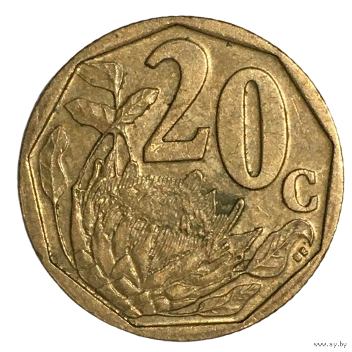 ЮАР 20 центов, 2004