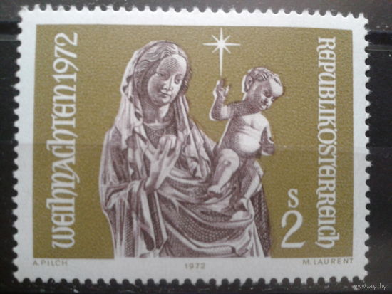 Австрия 1972 Рождество, скульптура**
