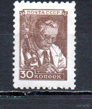 Стандартный выпуск СССР 1948 год 1 марка