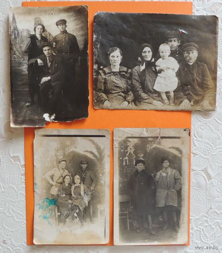 Фото "Семейные портреты", Гомель, 1920-1930-е гг.