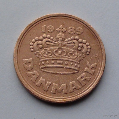 Дания 50 эре. 1989