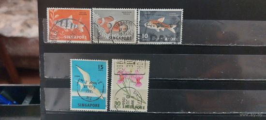 РАСПРОДАЖА СИНГАПУР 1962г. Гаш.