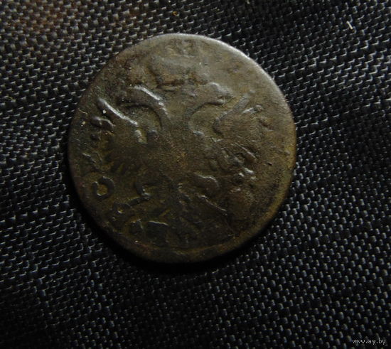 Денга 1731. Красивый перечекан