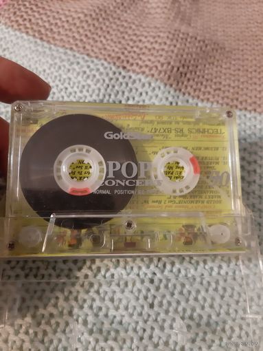 Кассета GoldStar POP CONCERT 90. Patricia Kaas, Scorpions, Chris Rea.