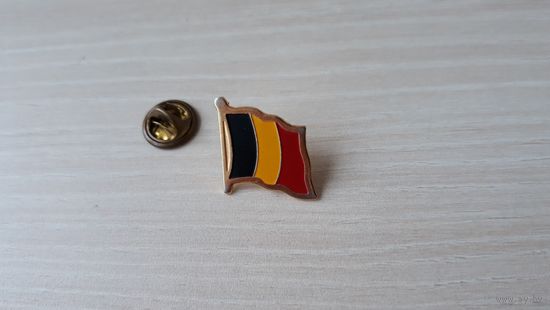 Флаг Бельгия спорт сборная Бельгии по футболу тяжелый латунь