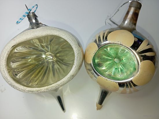 Ёлочные игрушки - Фонарики . СССР .