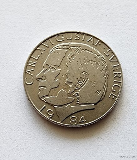Швеция 1 крона, 1984