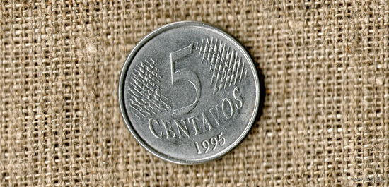 Бразилия 5 сентаво 1995 //(ON)