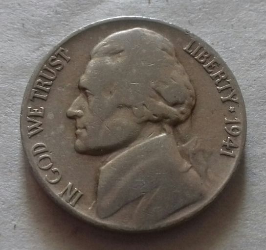 5 центов, США 1941 D