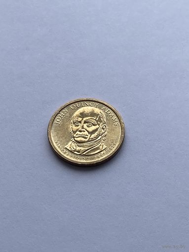 1 доллар, 6-й президент США Джон Куинси Адамс