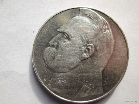 10 злотых 1936 г Пилсудский