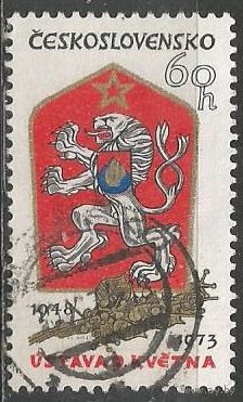 Чехословакия. Герб страны. 197г. Mi#2143.
