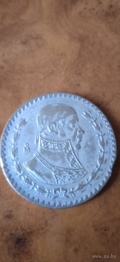 Мексика 1 песо 1960 год