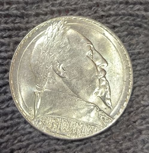 2 кроны 1932 Швеция штемпельный блеск серебро