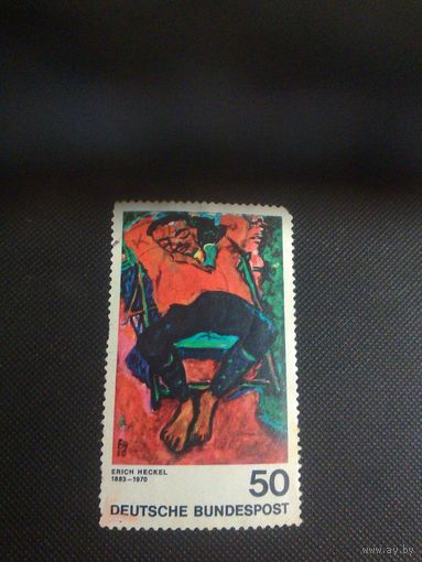 ФРГ. Живопись. 1974г. гашеная