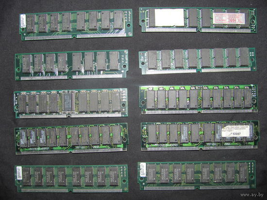 Планки памяти ретро.10 шт.