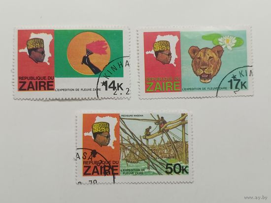 Конго (Заир) 1979. Речная экспедиция Заира