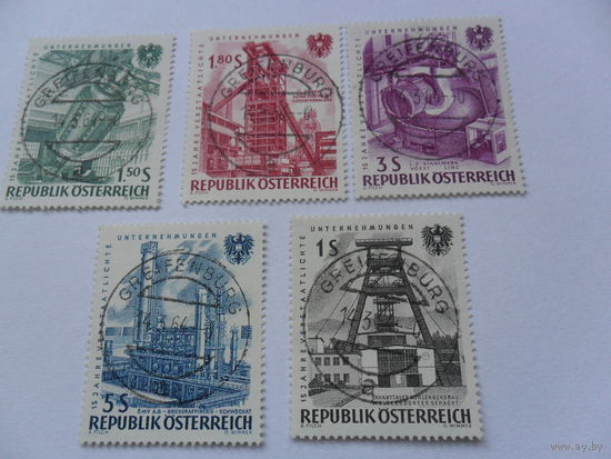 Австрия, промышленность 1961г