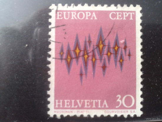 Швейцария 1972 Европа