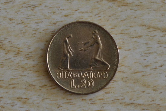 Ватикан 20 лир 1978