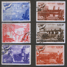 Заг. 1057/72. 1947. 10 лет каналу Москва-Волга. ГаШ.